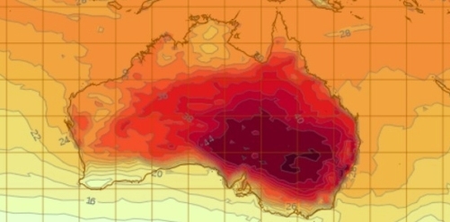  Heat wave in Australia as mercury touches 50 