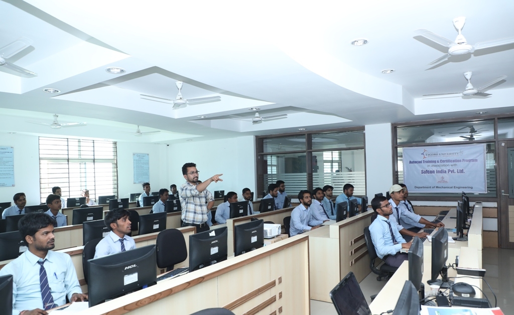 10 Days Technical Training starts at Rabindranath Tagore University Bhopal