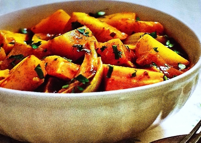Spicy pumpkin casserole