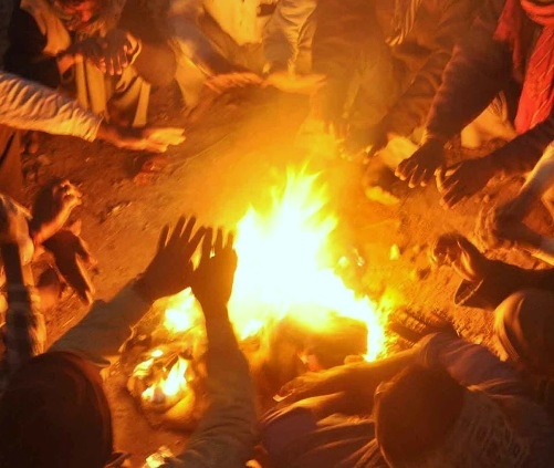 The cold wave affects the entire Madhya Pradesh including Bhopal