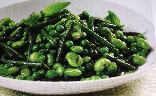 Summer peas and beans