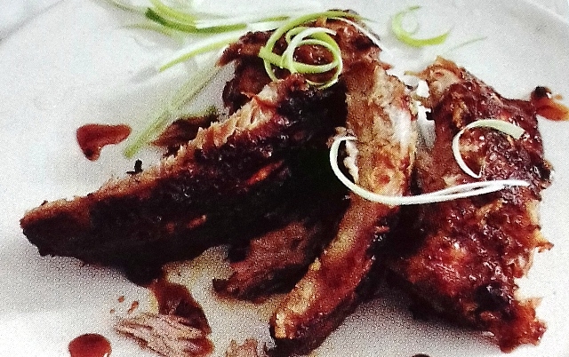 Sweet and sour Chinese spare ribs