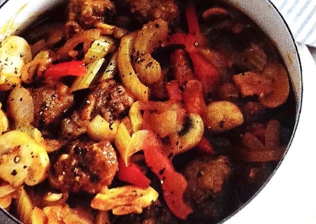 Meatballs in cider