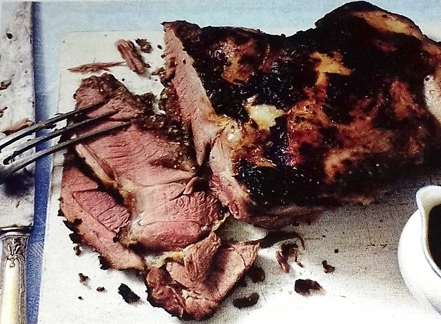 Lemon-grilled lamb