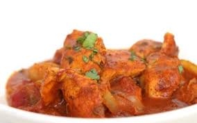 Chicken korma with apple, mint and cumin