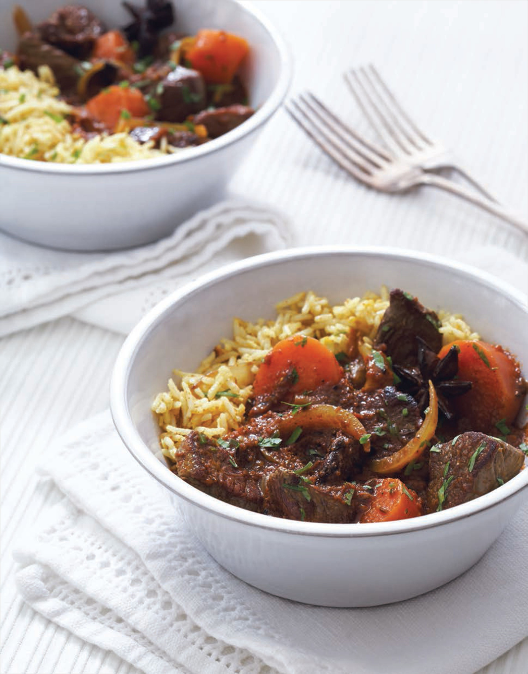Lamb with carrots and star anise