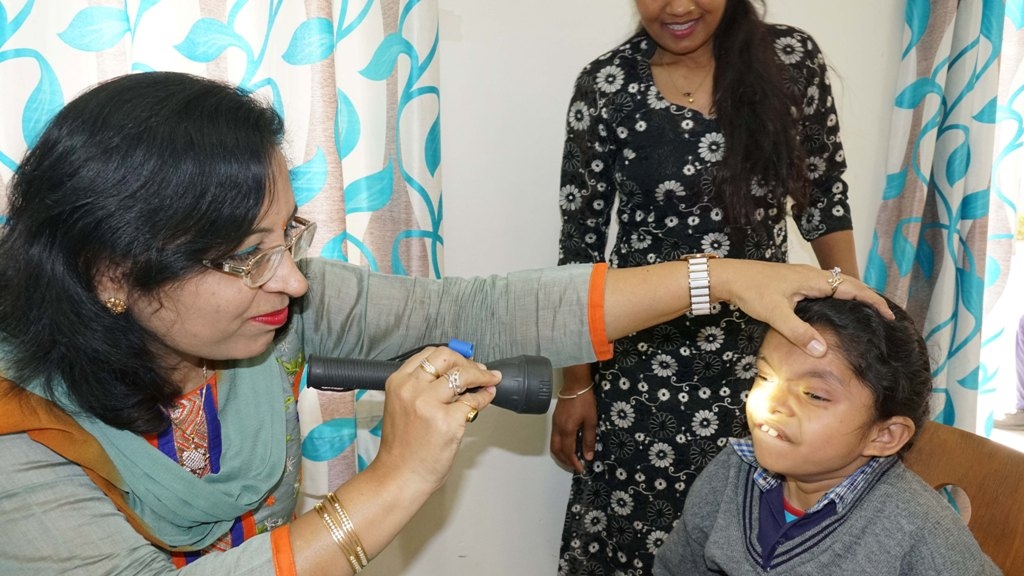 Eye Care camp for Special Need Children held at SOS Children’s Village Bhopal 