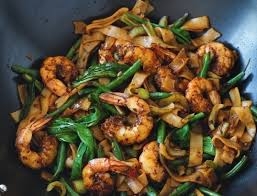 King Prawns and Baby Spinach