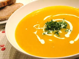 Pumpkin & ginger soup