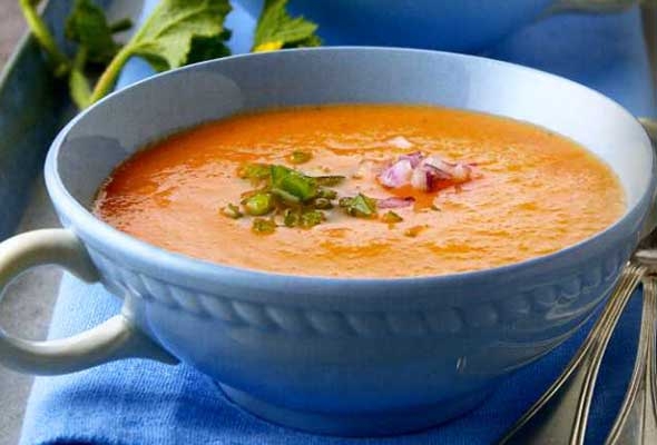 Icy Melon soup