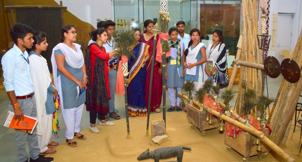 Kalahandi University student visits IGRMS