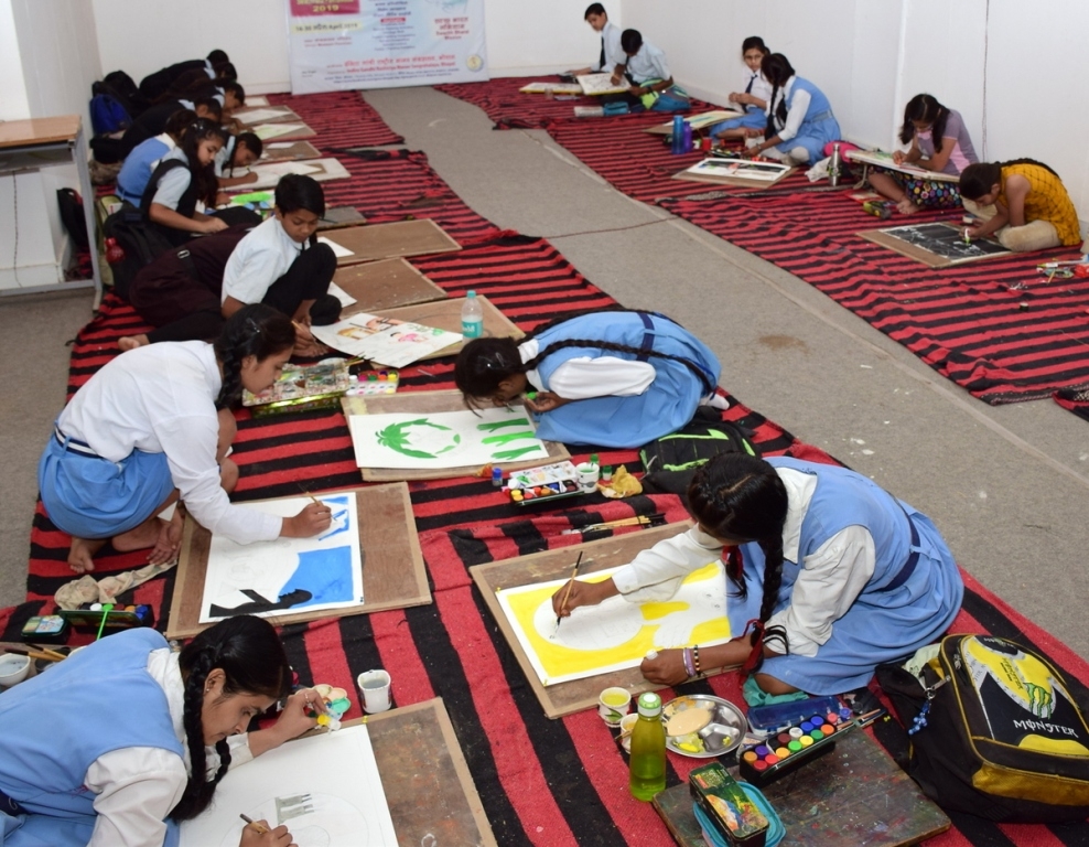 Painting competition ‘Museum & Tourism’ held at IGRMS, Do & Learn Workshop starts