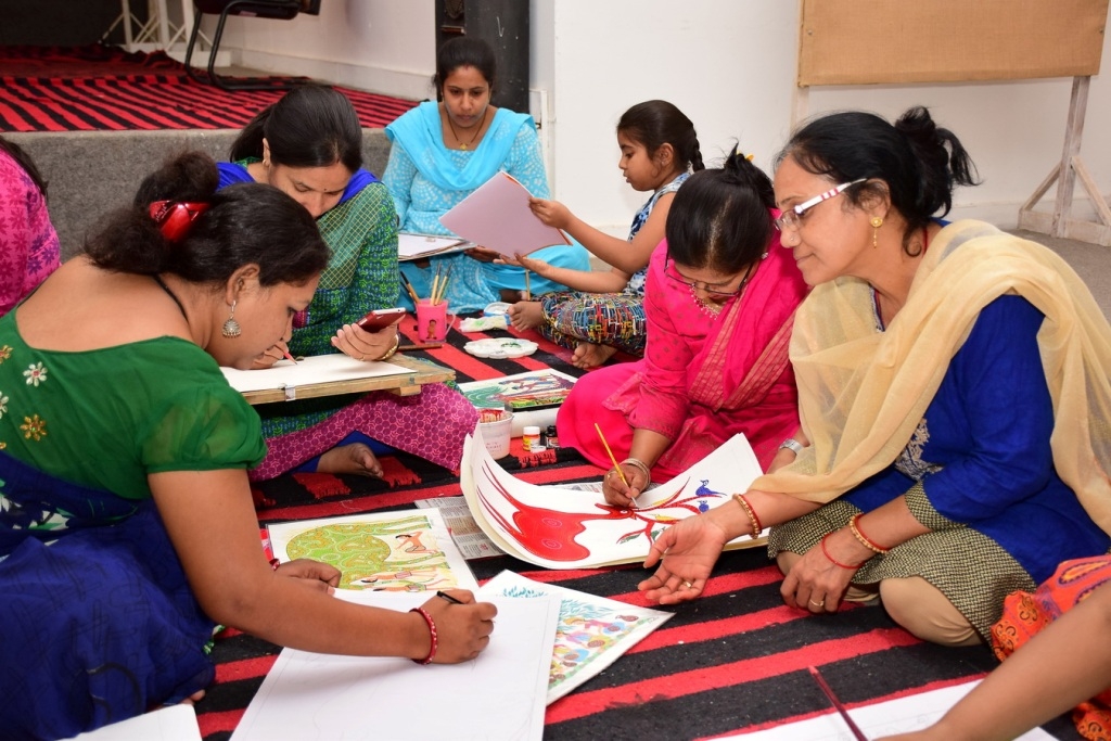  ‘Do & Learn’ Workshop on Bhil Art at IGRMS