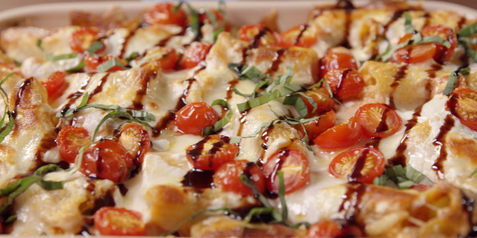 Caprese Pasta Bake