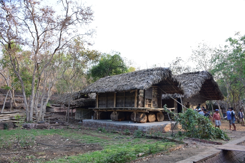 House construction workshop of Moran tribes Assam held at IGRMS