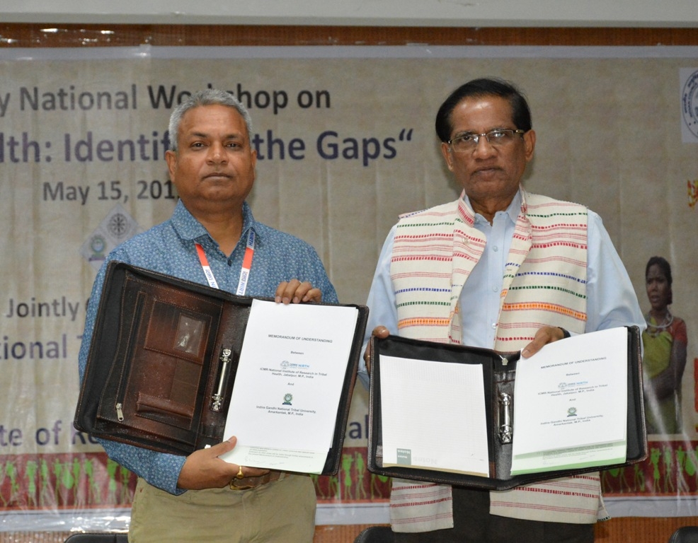‘Tribal Health-Identifying the Gaps’ workshop held at IGRMS, MOU signed with IGNTU 