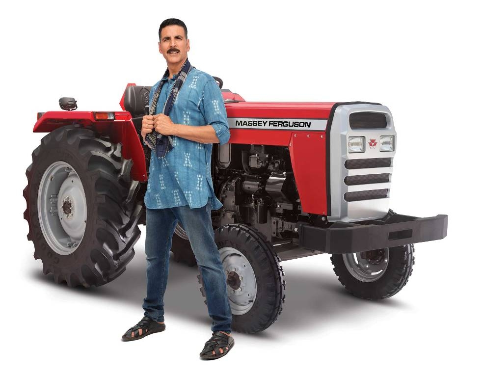 Akshay Kumar signs as brand ambassador for Massey Ferguson tractors
