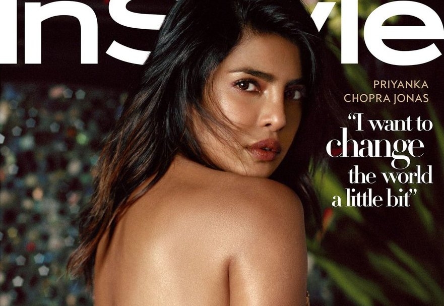 Priyanka Blouse-Less shoot sensationalise but fans declare it vulgar act      