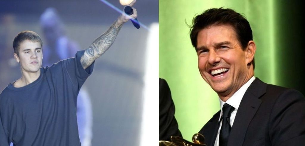 Justin Bieber challenges Tom Cruise to Cage Fight!
