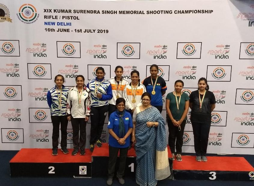 शूटिंग अकादमी के रायफल और पिस्टल खिलाड़ियों ने मध्य प्रदेश को दिलाए दो रजत पदक