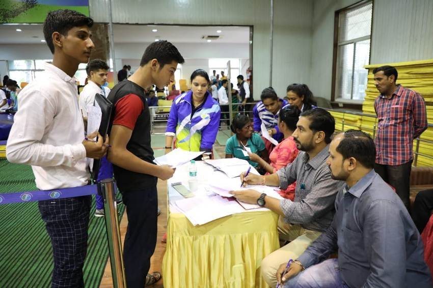 Registration process of new players in different sports academies continues