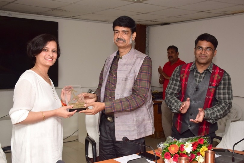 Yoga Training Workshop concludes, Book Exhibition on Yoga starts, at IGRMS