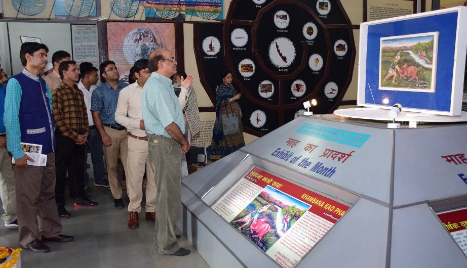 Manipuri canvas painting ‘Khambana Kao Phaba’ Exhibit of the Month at IGRMS