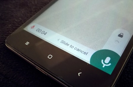 Sending the voice message to be easier in WhatsApp due to 'Consecutive Voice Message' feature