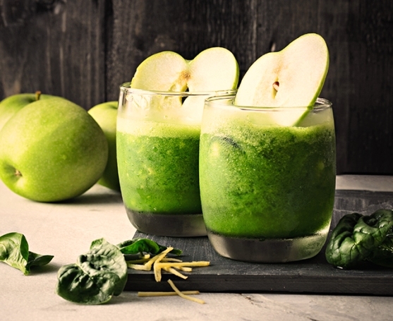 Healthy Spinach-Apple Juice