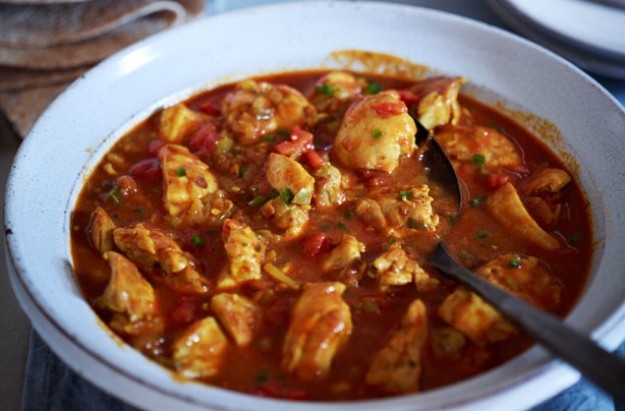 Jaffrey's fenugreek chicken