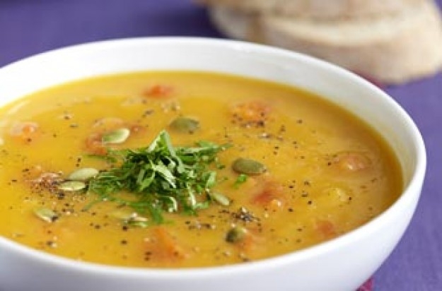 Pumpkin and pepper soup