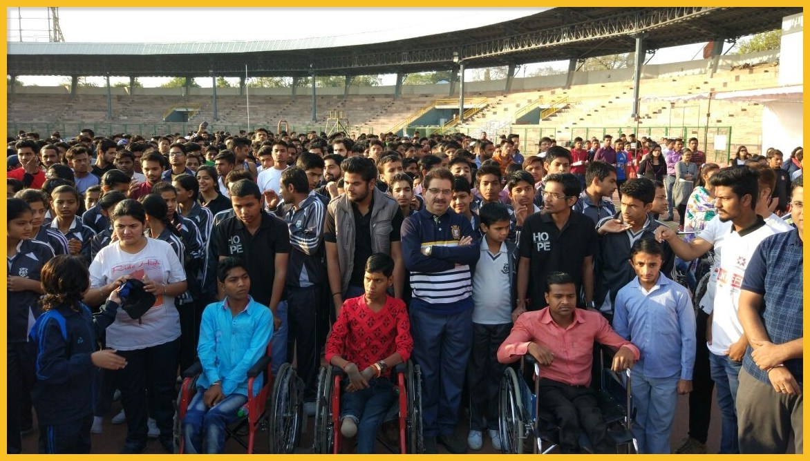 Samanta mini-marathon for the Disabled