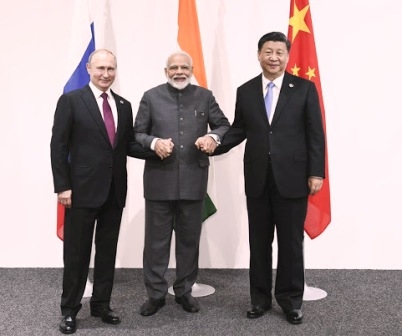 So Prime Minister Modi to also be included in 'this category' of Vladimir Putin and Xi Jinping?  