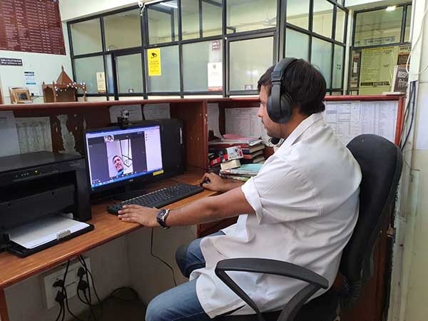 Amid Covid 19 pandemic, People’s Hospital creating a niche in patient management with video conferencing 