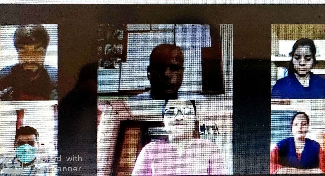 PCPS में MLT विद्यार्थियों के लिए अंतरराष्ट्रीय और राष्ट्रीय वेबिनार का आयोजन