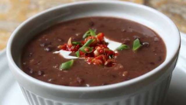 Quick and Easy Black Bean Soup