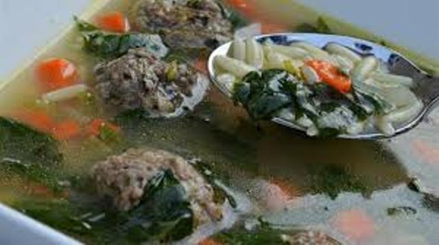 California Italian Wedding Soup