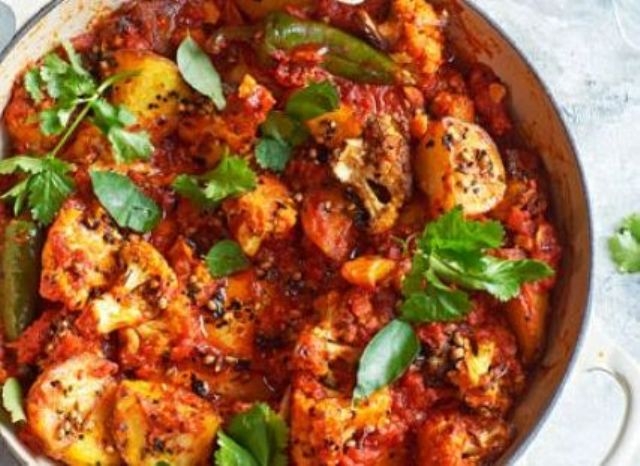 Roasted aloo gobi 