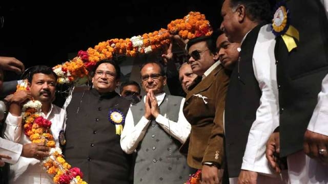 Development and strong law and order system is our priority: CM Chouhan