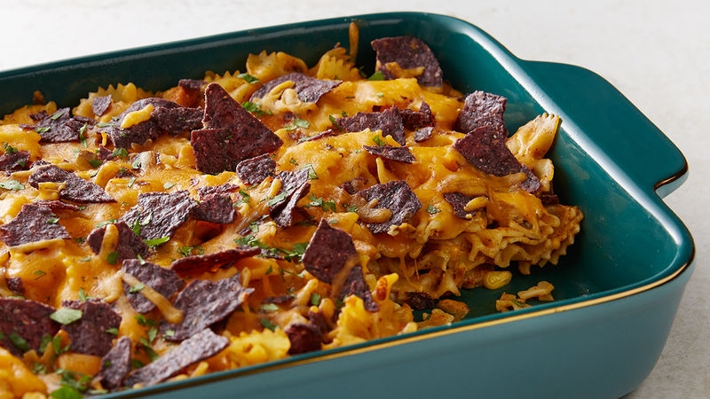 Mexican Chicken Pasta Bake