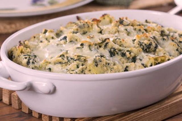 Artichoke and Spinach Casserole
