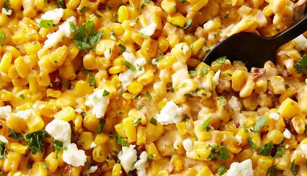 Chipotle Creamed Corn on the Grill