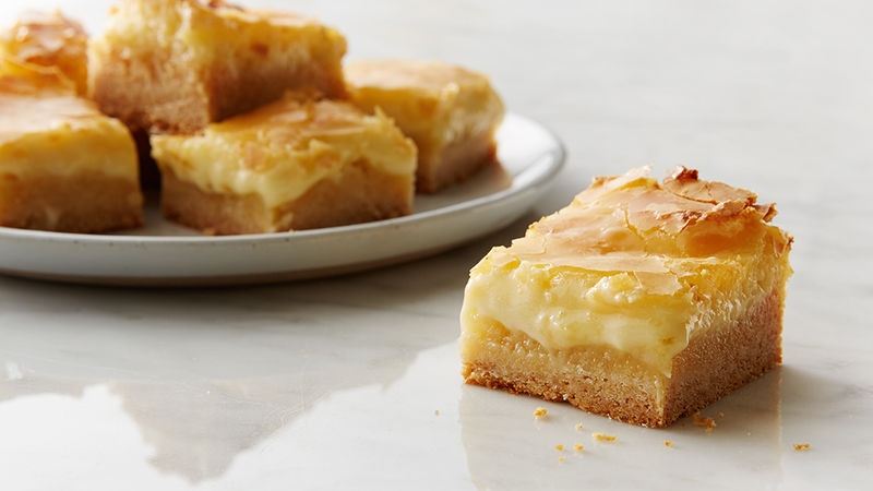 Ooey Gooey Butter Cake Bars