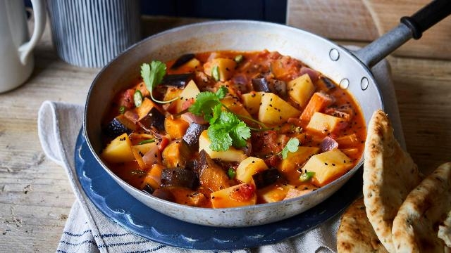 Aubergine curry