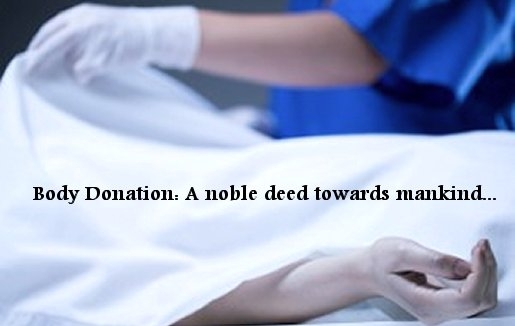 A noble step towards mankind...
