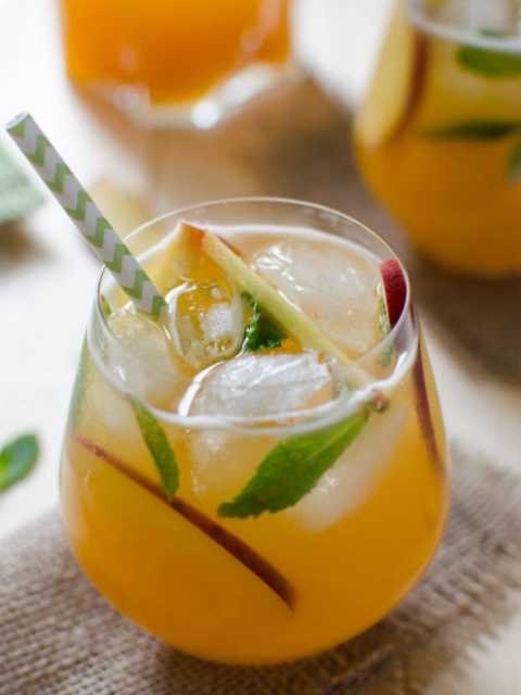 PEACH FLAVORED LEMONADE