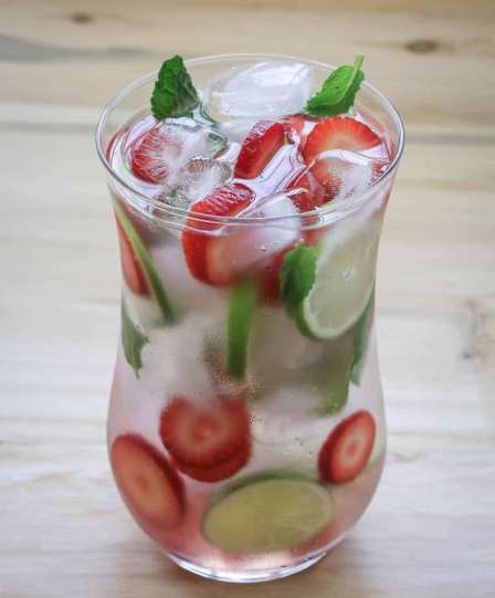 Strawberry Detox Water
