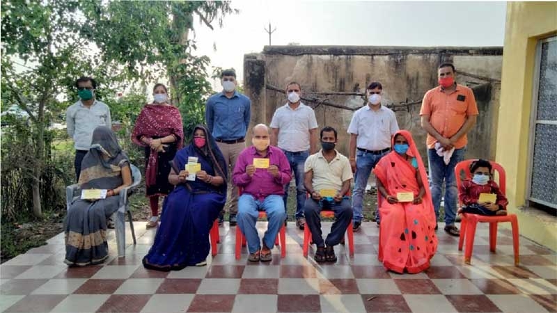 Tribal dominated village Jamui creates golden history by completing 100 percent Covid vaccination