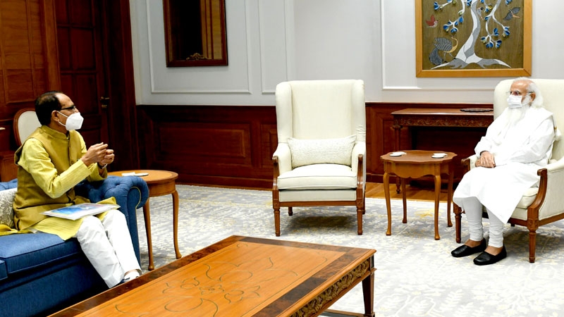 CM Chouhan calls on Prime Minister Narendra Modi