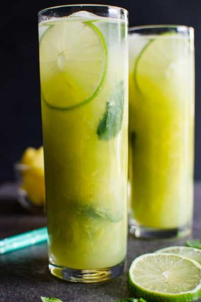Non-Alcoholic Pineapple Mojito